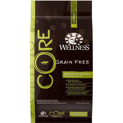 <b>Wellness Core</b> Grain-Free Original Dry Food For Dogs - Reduced Fat -Turkey & Chicken Recipe