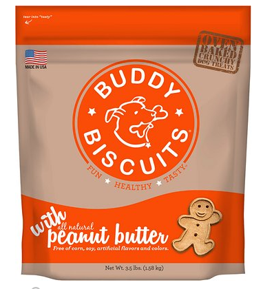 Cloud Star Buddy Biscuits Oven Baked Peanut Butter Dog Treats – Yow Pets