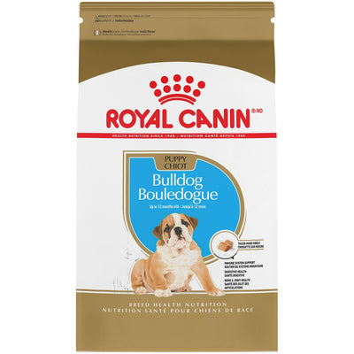 Royal Canin Breed Health Nutrition Bulldog Puppy Dry Dog Food