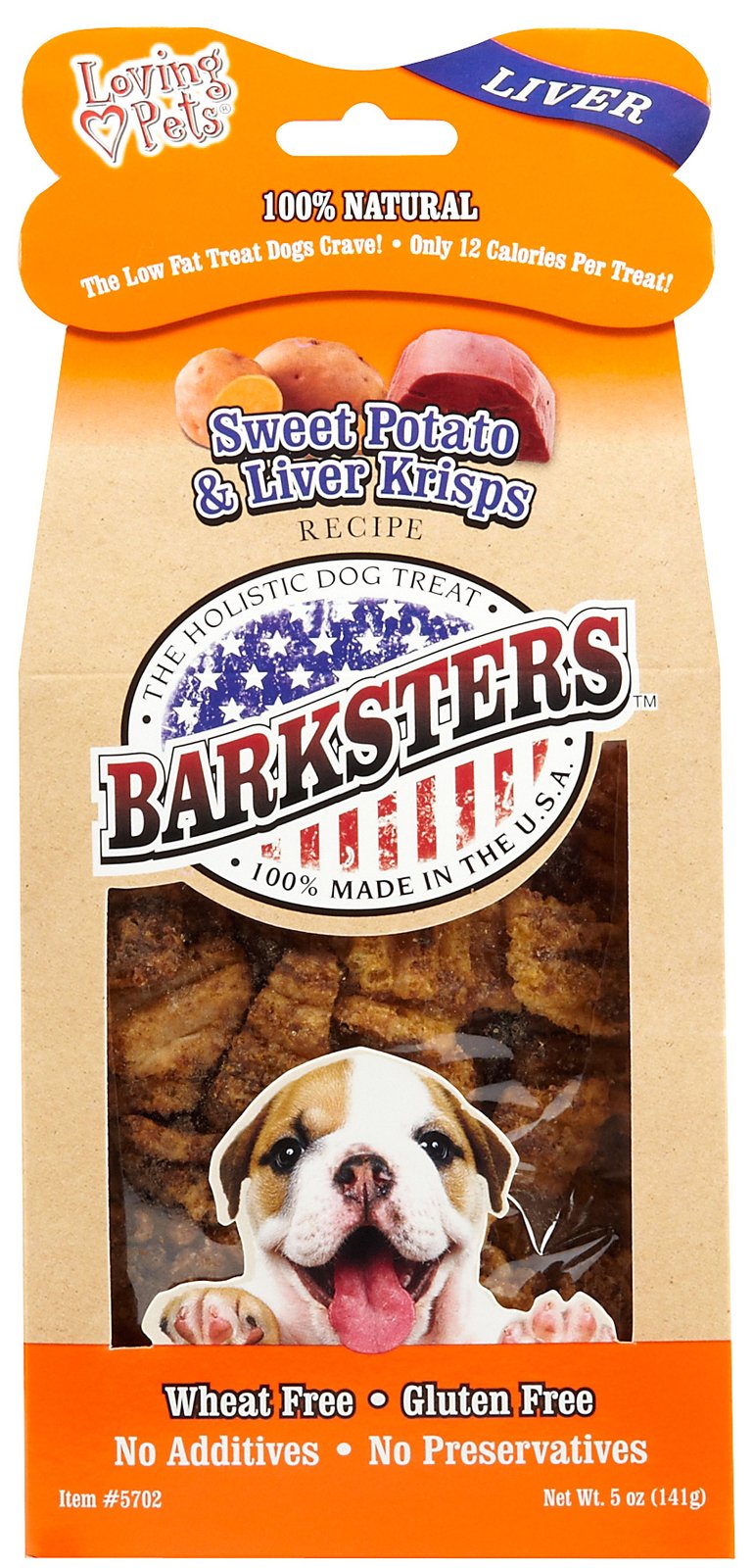 Loving Pets Barksters Sweet Potato Krisps for Dogs